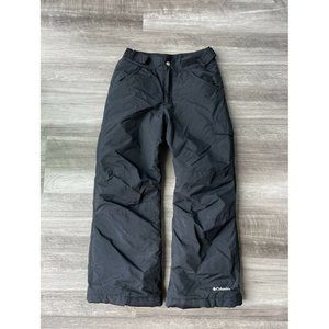 Columbia Boys Black Snow Pants Size 7/8